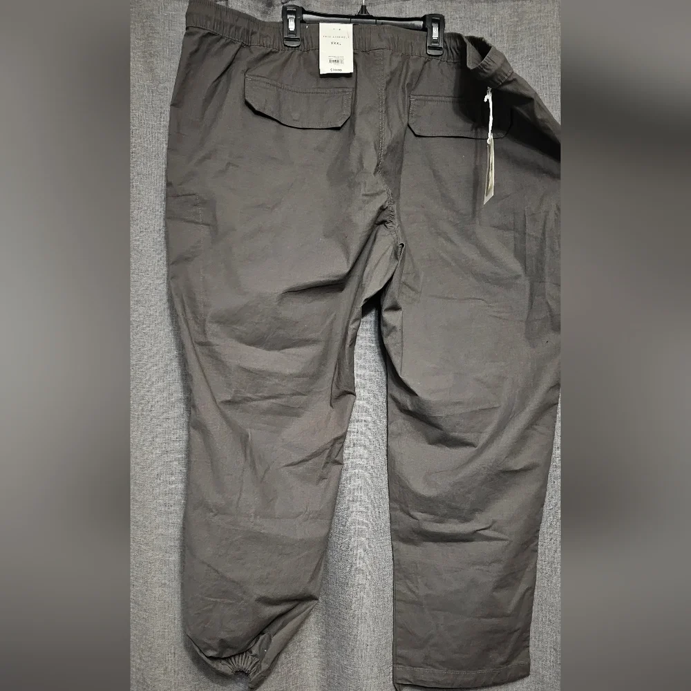 Ripstop Cinch Hem Joggers Color Pavement Grey Men's Size 3XL XXXL New